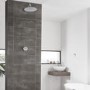 Aqualisa Unity Q Smart Digital Shower Concealed with Wall Fixed Head HP/Combi