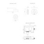 Aqualisa Unity Q Smart Digital Shower Concealed with Wall Fixed Head HP/Combi