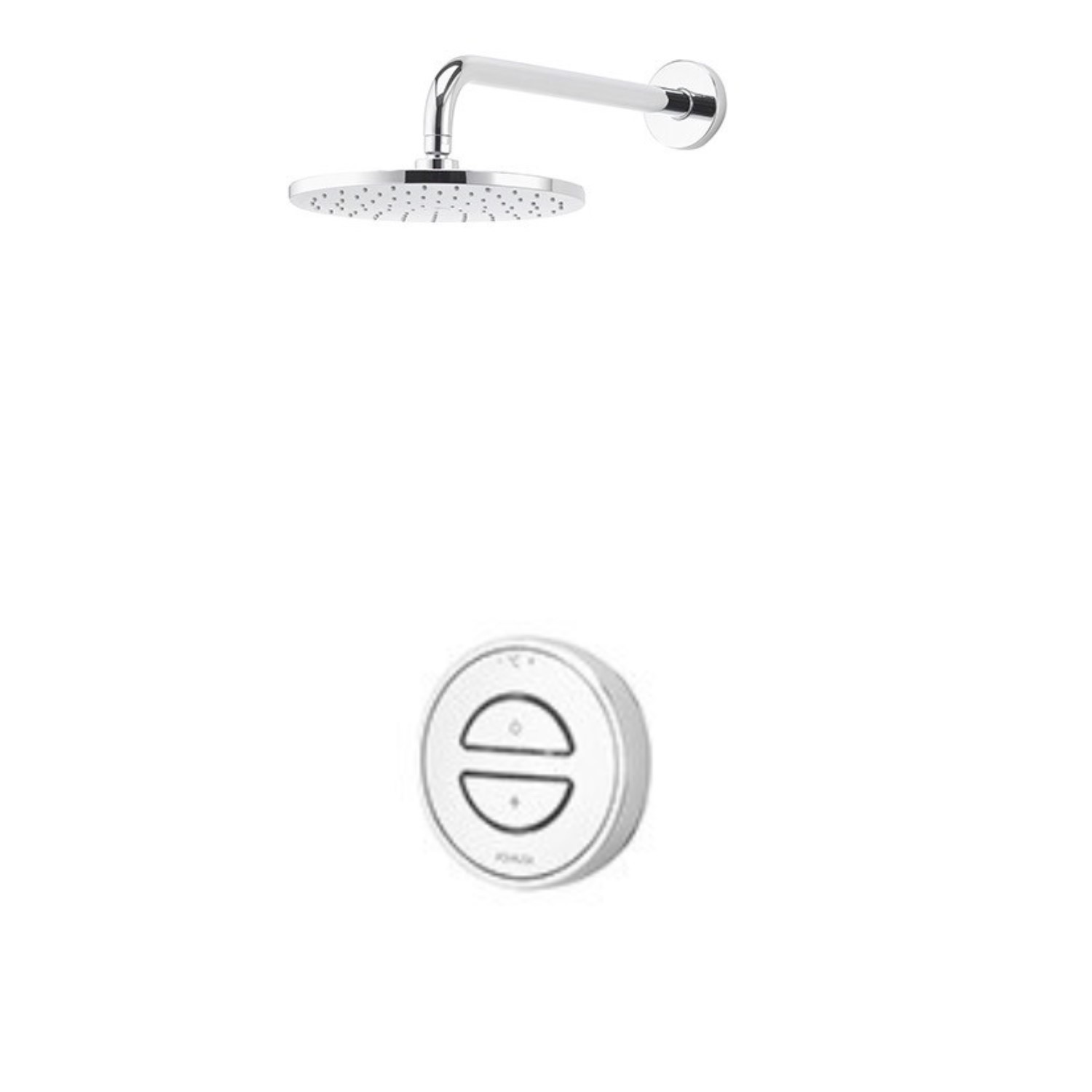 Aqualisa Unity Q Smart Digital Shower Concealed with Wall Fixed Head HP ...