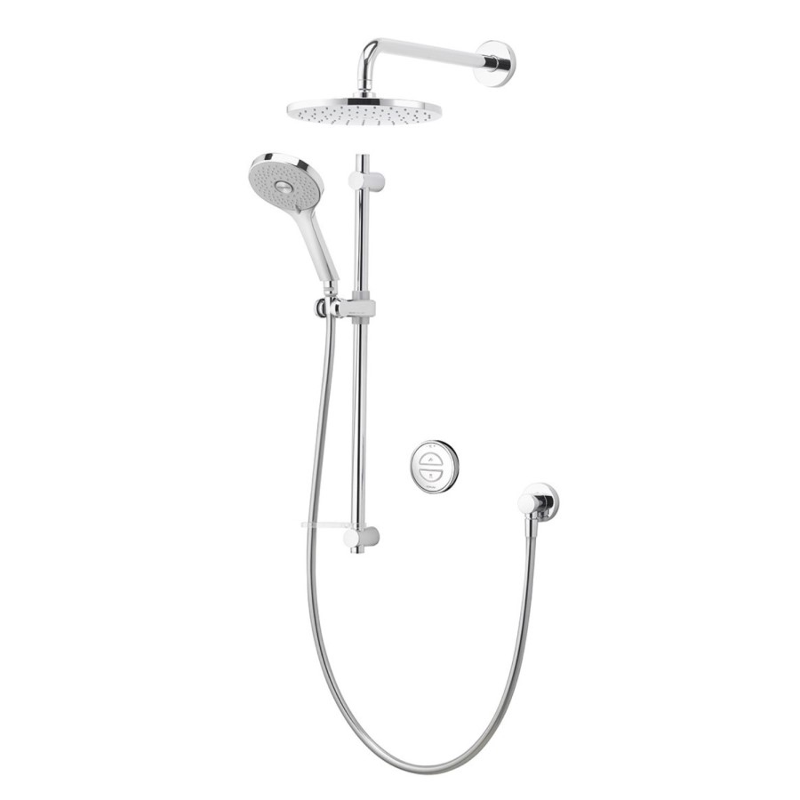 Aqualisa Unity Q Smart Digital Shower Concealed with Adjustable and Wall Fixed Head HP/Combi