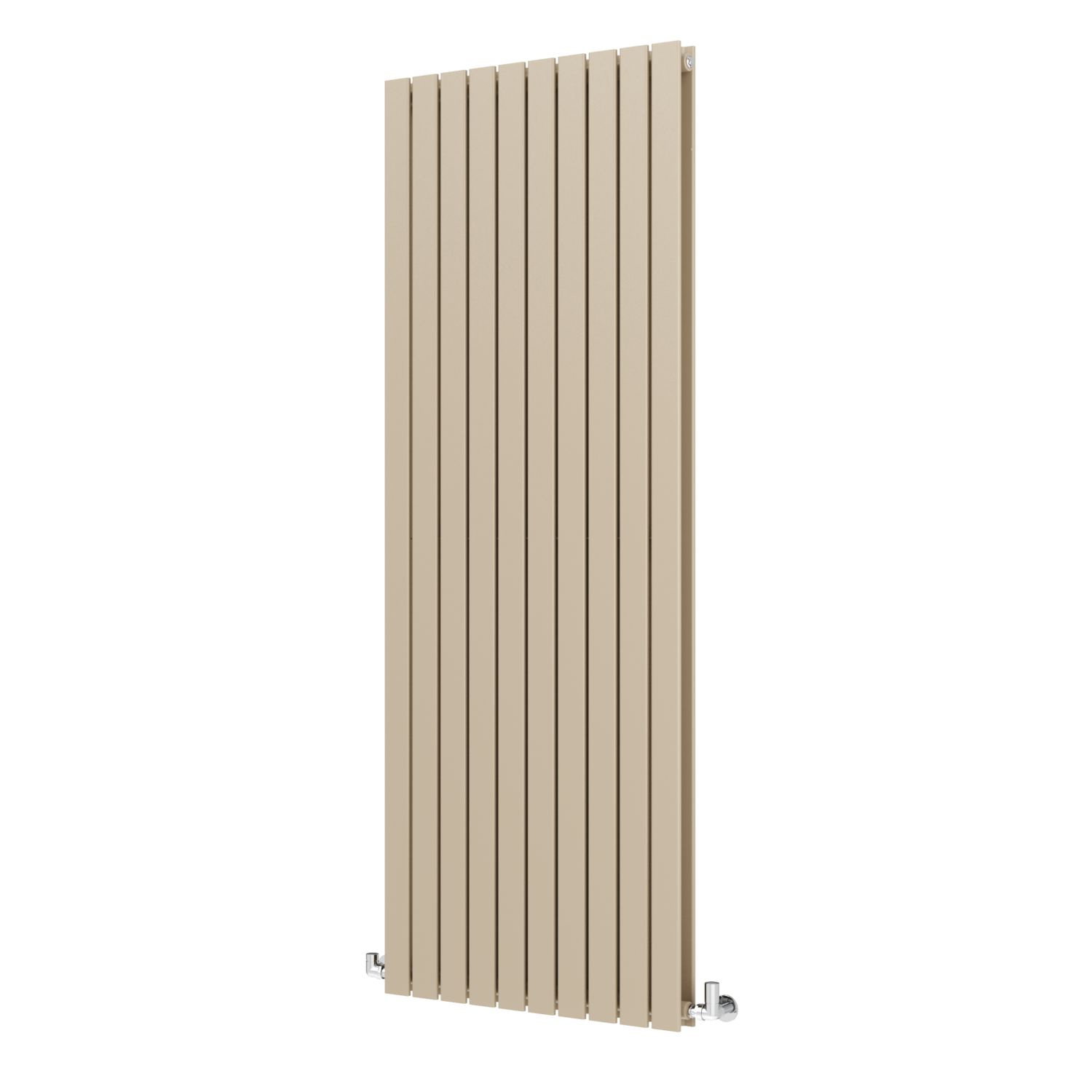 Greige Radiator Riace Beige grey Vertical Flat Designer Radiator 1800x680mm Double ...