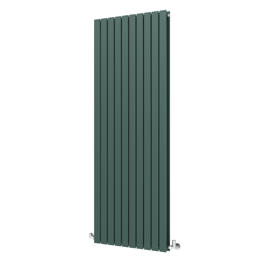 Riace Evergreen Vertical Flat Designer Radiator 1800x680mm Double Panel 6947 BTU