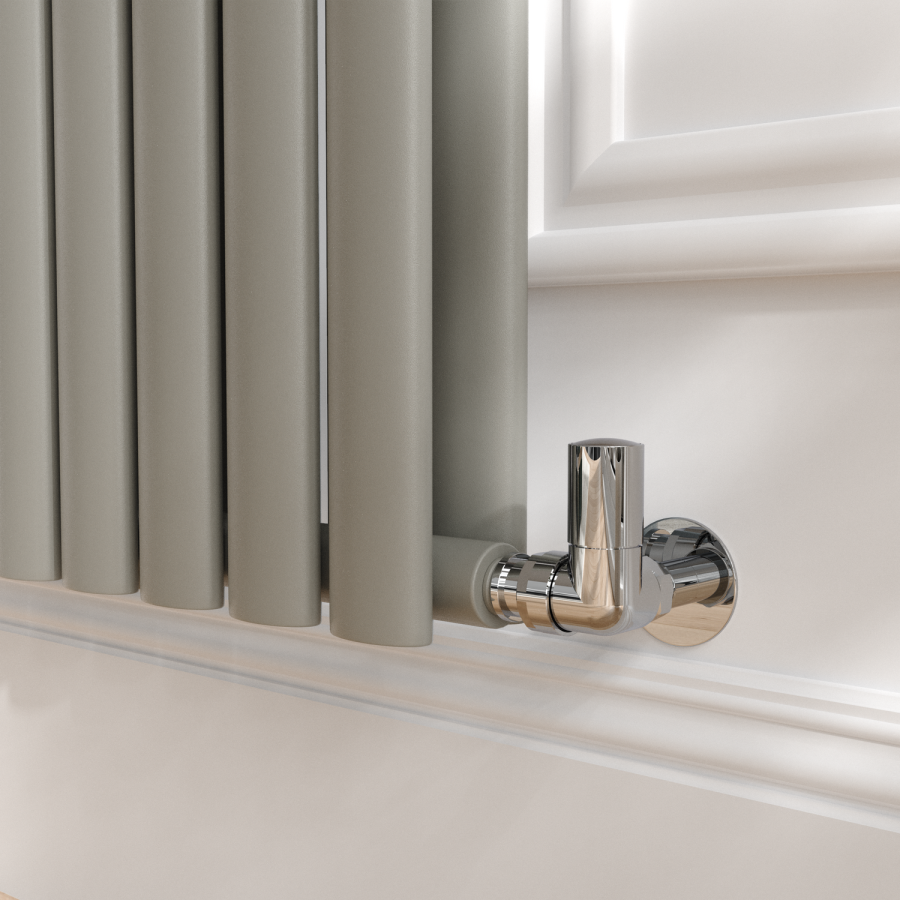 Stone Radiator Slabs Sorrento Smoked Stone Vertical Oval Designer Radiator 1800x590mm Double ...