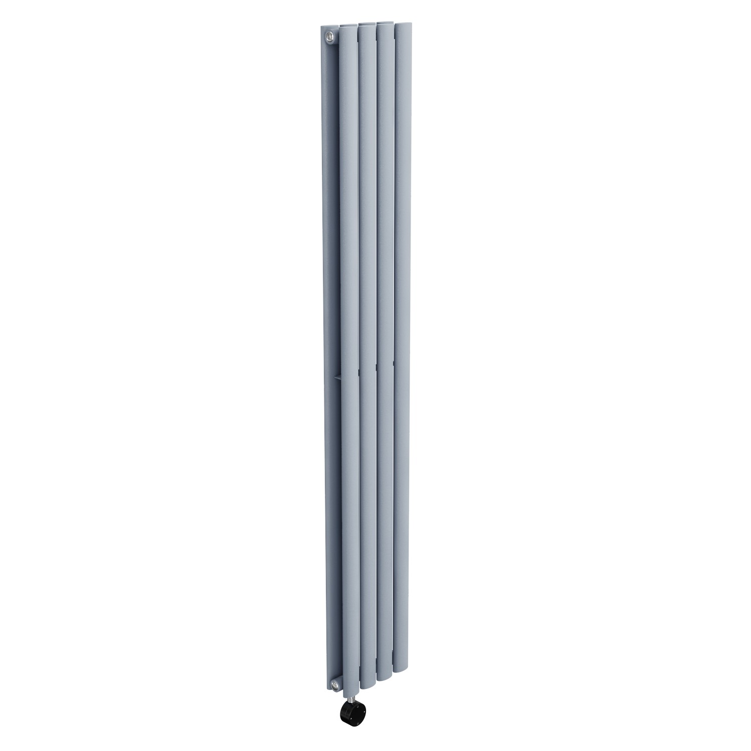 Light Grey Vertical Smart Electric Radiator with Wi-Fi Thermostat - 1 ...