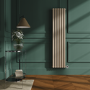 Cleopatra Vertical Smart Electric Radiator with Wi-Fi Thermostat - 1.2KW - H1600xW354 - Bathroom Safe