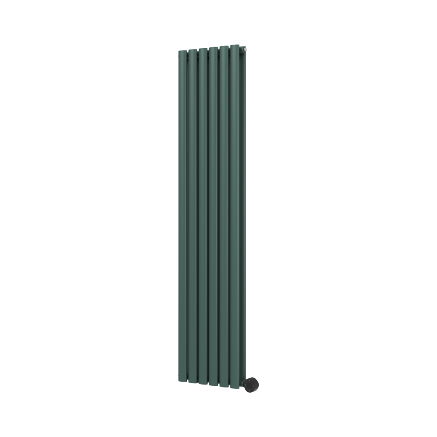Evergreen Vertical Smart Electric Radiator with Wi-Fi Thermostat - 1.2KW - H1600xW354 - Bathroom Safe