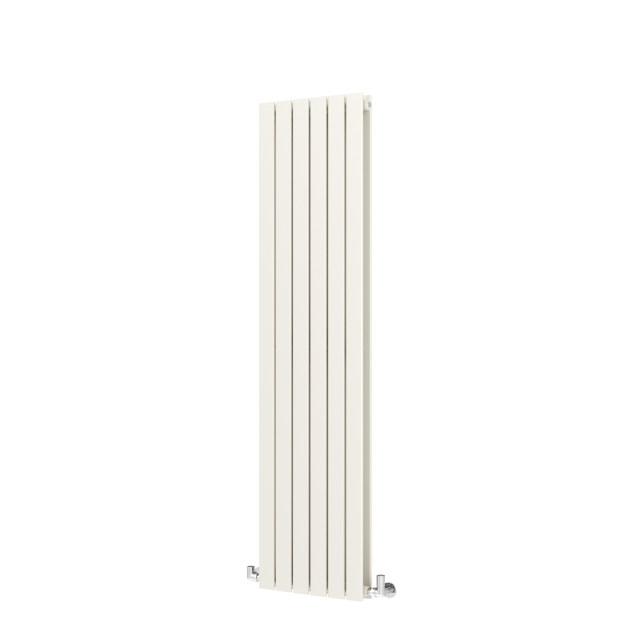 Riace Linen Vertical Flat Designer Radiator 1600x408mm Double Panel 3687 BTU