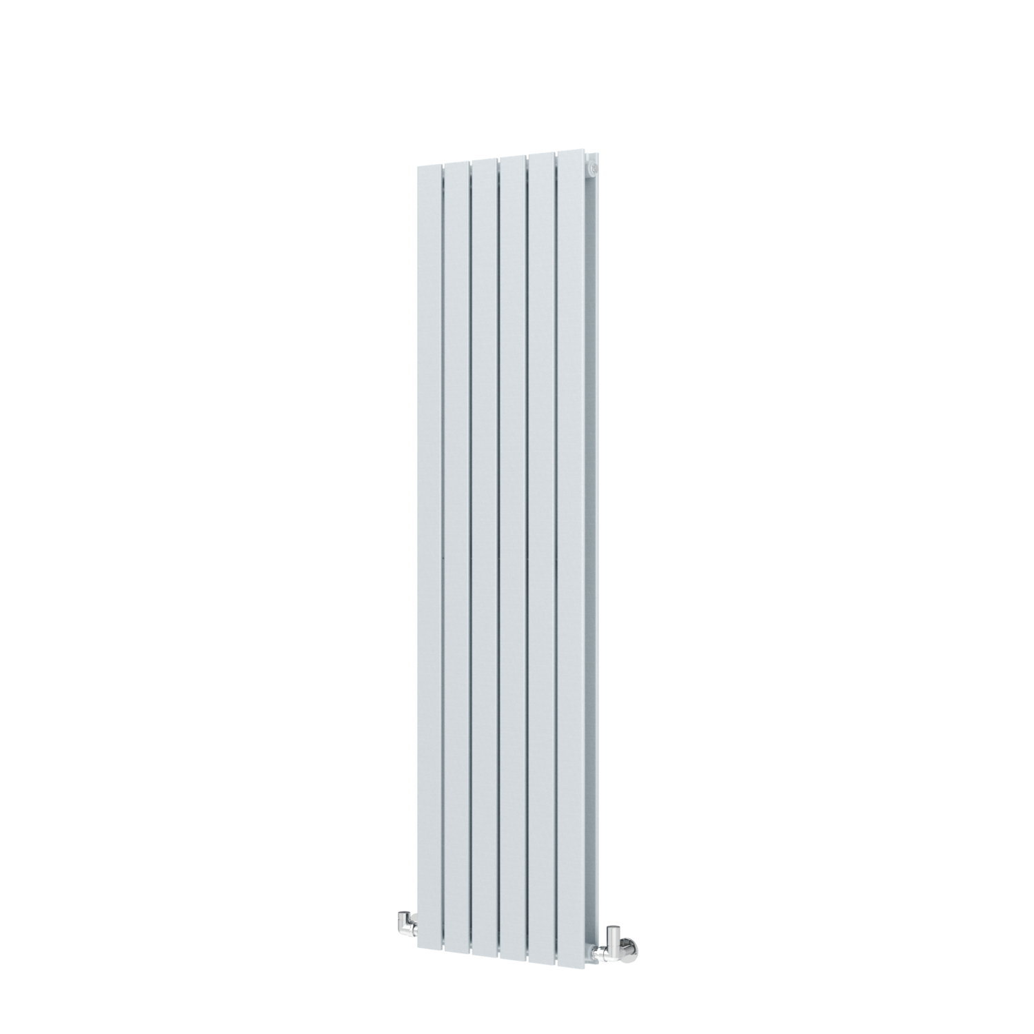 Raize Radiator Riace Salt & Pepper Vertical Flat Designer Radiator 1600x408mm Double ...