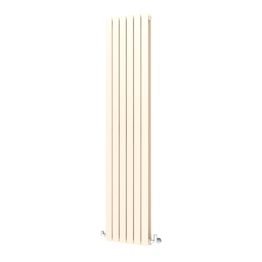Riace Cleopatra Vertical Flat Designer Radiator 1800x408mm Double Panel 4168 BTU