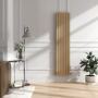 Riace Elk brown Vertical Flat Designer Radiator 1800x408mm Double Panel 4168 BTU
