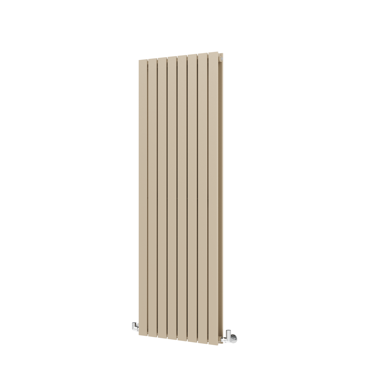 Vertical Radiator 1600 Riace Beige grey Vertical Flat Designer Radiator 1600x544mm Double ...