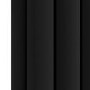 Sorrento Midnight Black Vertical Oval Designer Radiator 1800x472mm Double Panel 4983 BTU