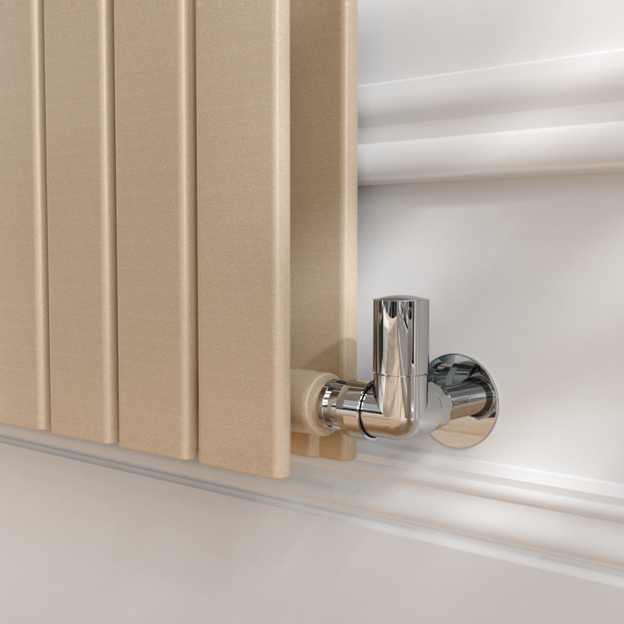 Riace Cleopatra Vertical Flat Designer Radiator 1800x544mm Double Panel 5557 BTU