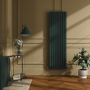 Riace Evergreen Vertical Flat Designer Radiator 1800x544mm Double Panel 5557 BTU