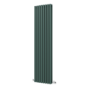 Sorrento Evergreen Vertical Oval Designer Radiator 1800x472mm Double Panel 4983 BTU