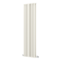 Sorrento Linen Vertical Oval Designer Radiator 1800x472mm Double Panel 4983 BTU