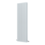 Riace Salt & Pepper Vertical Flat Designer Radiator 1800x544mm Double Panel 5557 BTU
