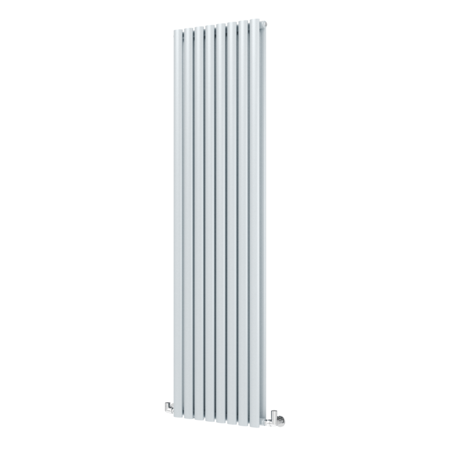 Sol Design Radiator Sorrento Salt & Pepper Vertical Oval Designer Radiator 1800x472mm ...