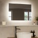GRADE A1 - Rectangular LED Bathroom Mirror with Bluetooth & Demister 700 x 500mm - Vela