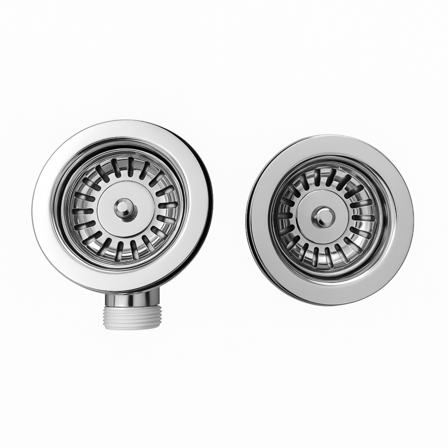 1.5 Bowl Undermount White Granite Composite Kitchen Sink Reversible - Essence