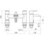 Titan - Bath Shower Mixer Tap