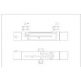 ONLY OPENED - Chrome Thermostatic Mixer Shower with Square Overhead & Handset - Vira