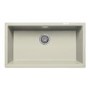 Single Bowl Undermount  Stone Granite Kitchen Sink with Reversible Drainer - Essence