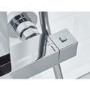 Bristan Vertico Thermostatic Mixer Bar Shower with Square Overhead & Handset