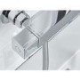 Bristan Vertico Thermostatic Mixer Bar Shower with Square Overhead & Handset