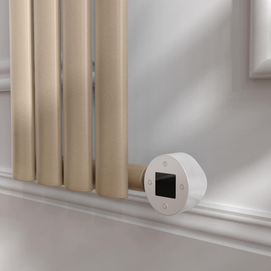 Cleopatra Vertical Smart Electric Radiator with Wi-Fi Thermostat - 1KW ...