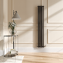 Sorrento Russet Vertical Oval Designer Radiator 1600x236mm Single Panel 1521 BTU