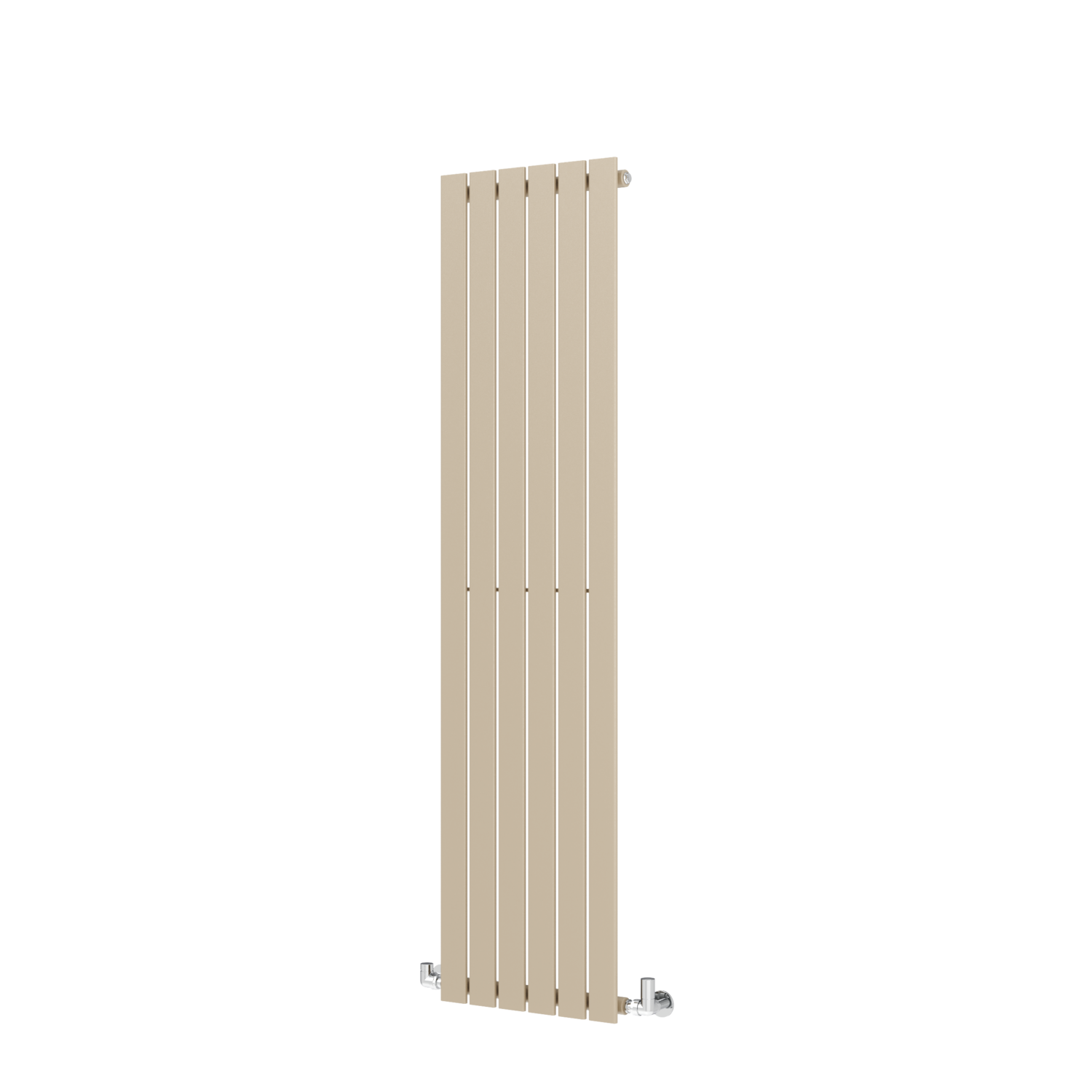 Greige Radiator Riace Beige grey Vertical Flat Designer Radiator 1600x408mm Single ...
