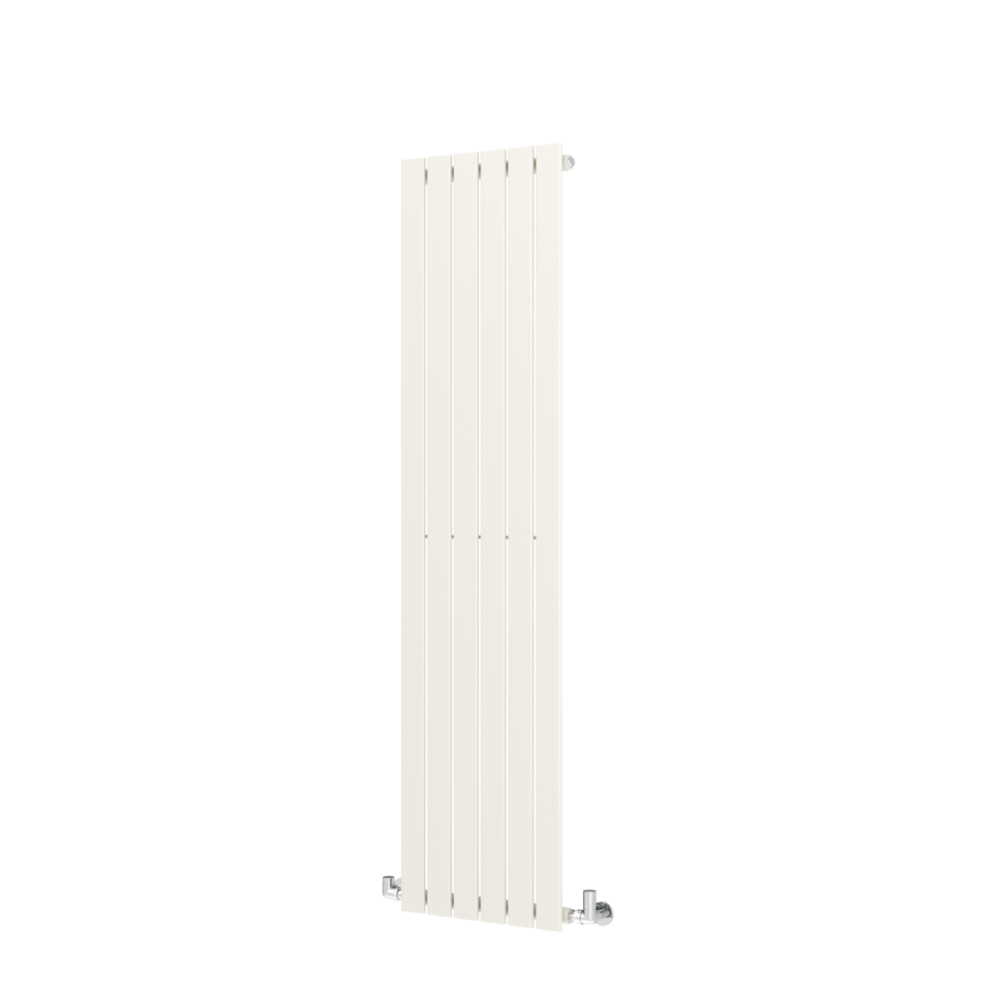 Riace Linen Vertical Flat Designer Radiator 1600x408mm Single Panel 2442 BTU