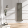 Riace Smoked Stone Vertical Flat Designer Radiator 1600x408mm Single Panel 2442 BTU