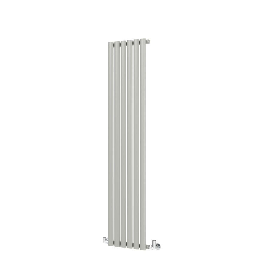 Stone Core Radiator Sorrento Smoked Stone Vertical Oval Designer Radiator 1600x354mm Single ...