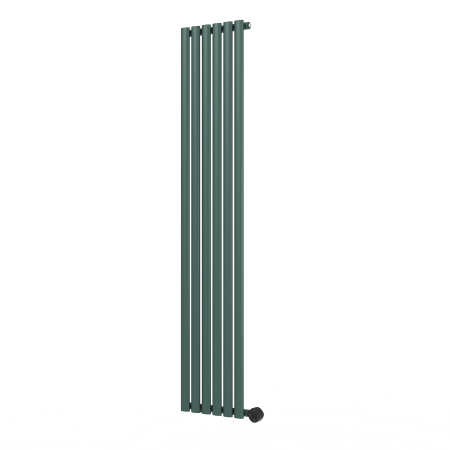Evergreen Vertical Smart Electric Radiator with Wi-Fi Thermostat - 2x1KW - H1800xW354 - Bathroom Safe
