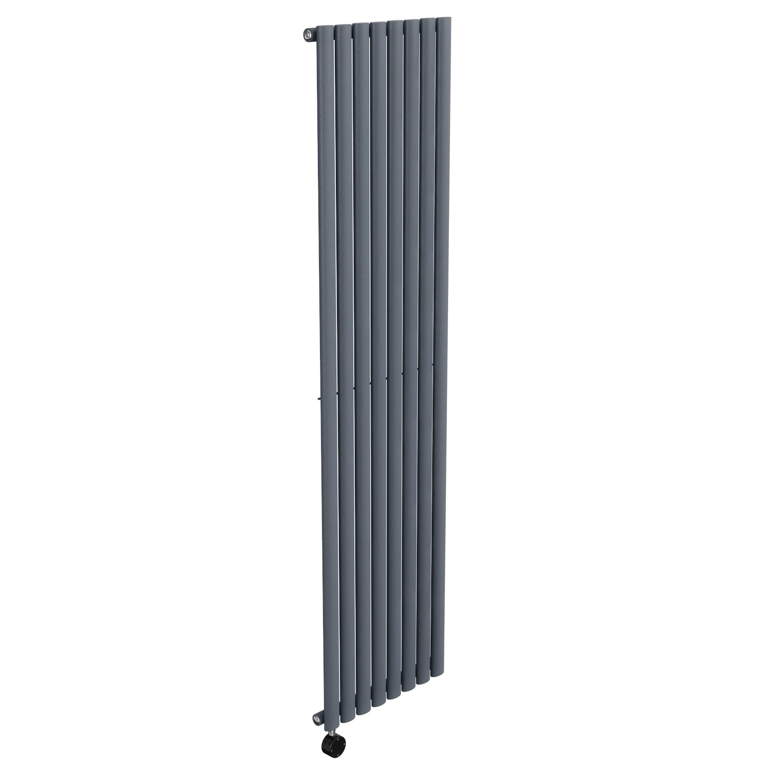 240v Radiator Anthracite Vertical Smart Electric Radiator with Wi-Fi Thermostat ...