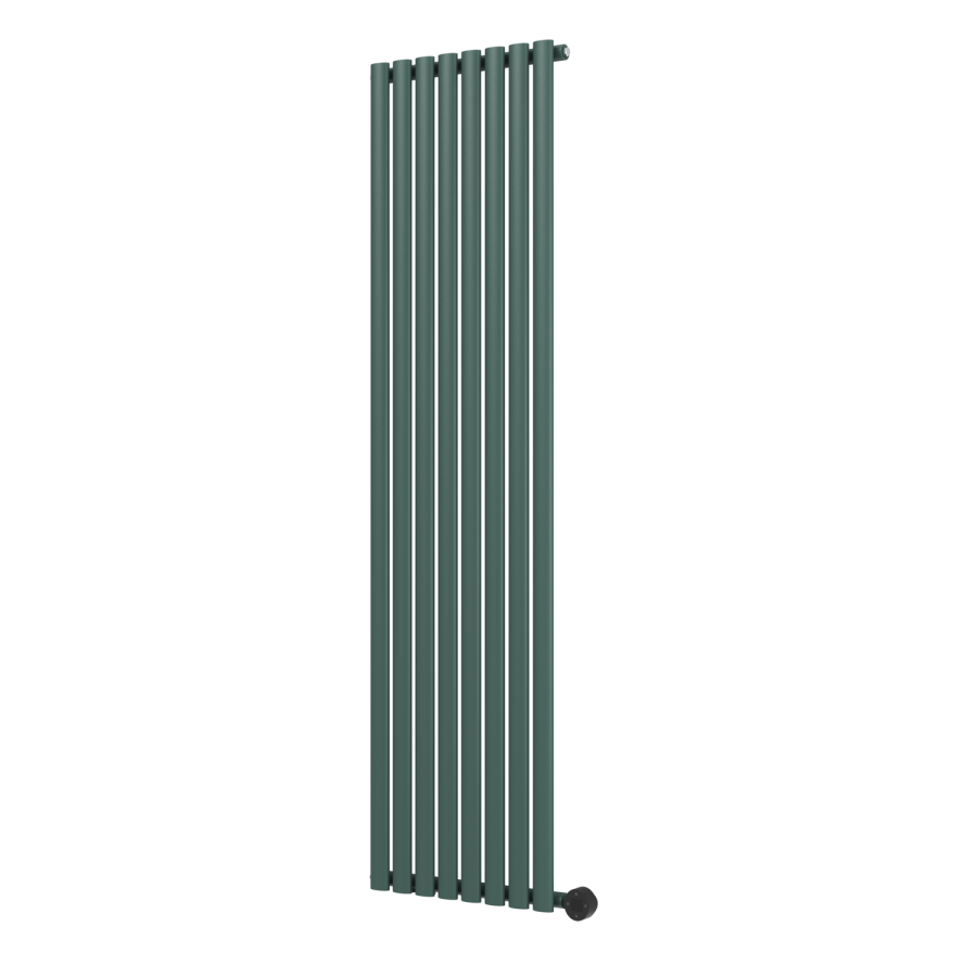 Evergreen Vertical Smart Electric Radiator with Wi-Fi Thermostat - 2x1.2KW - H1800xW472 - Bathroom Safe