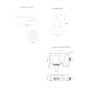 Aqualisa Visage Q Smart Digital Shower Concealed with Fixed Head HP/Combi