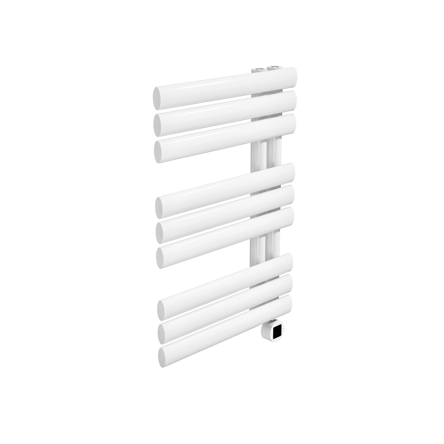 Wc Electric Radiator White Electric Towel Radiator 600W with Wi-Fi Thermostat - H650xW450mm ...