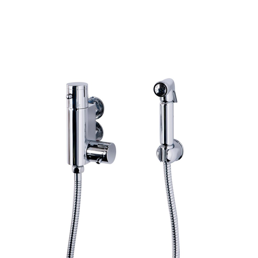 Vertical Thermostatic Bar Valve Excludes Shower Handset