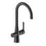 Black 4 in 1 Boiling Hot Kitchen Mixer Tap with 2.4L Boiler and Filter - Pronto Wallace