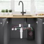 Black 4 in 1 Boiling Hot Kitchen Mixer Tap with 2.4L Boiler and Filter - Pronto Wallace
