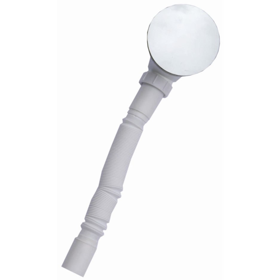 90mm High Flow Shower Waste with Flexi Pipe Better Bathrooms