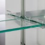 Croydex Chrome Mirrored Bathroom Cabinet 510 x 660mm