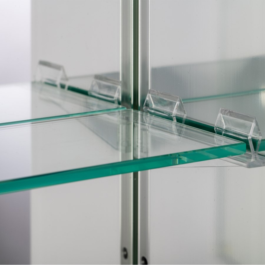 Croydex Chrome Mirrored Bathroom Cabinet 510 x 660mm