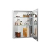 GRADE A1 - Croydex Langley Aluminium Single Door Mirror Cabinet