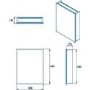 Croydex Chrome Mirrored Bathroom Cabinet 510 x 660mm