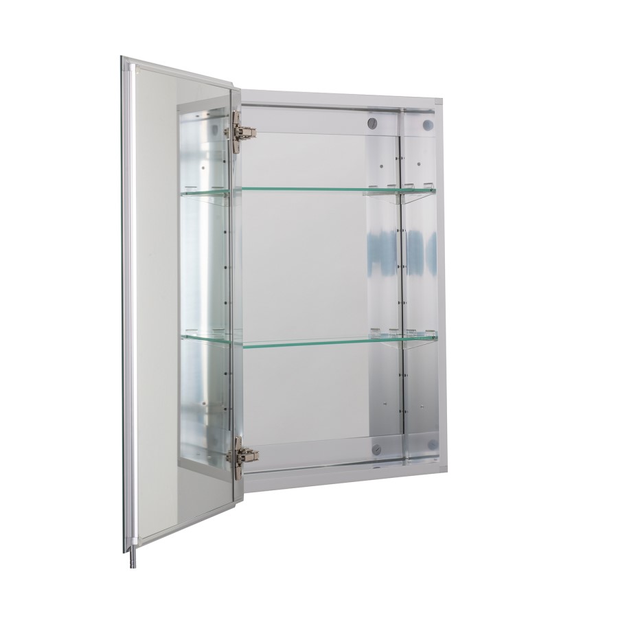 Croydex Chrome Mirrored Bathroom Cabinet 510 x 660mm