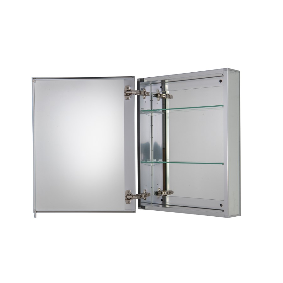 Croydex Chrome Mirrored Bathroom Cabinet 510 x 660mm